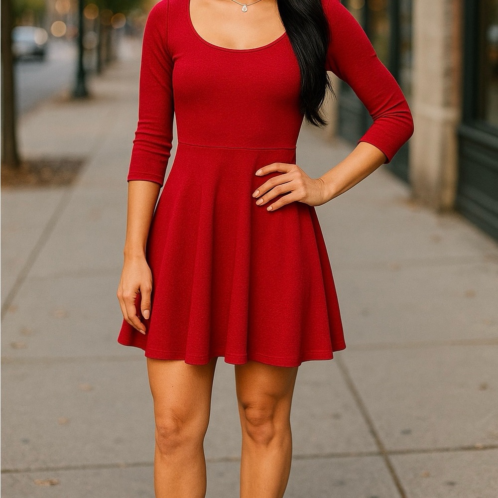 Guess Red Mini Dress